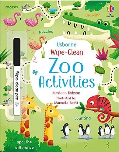 Wipe-Clean Zoo Activities (Wipe-Clean Acti…, Kirsteen