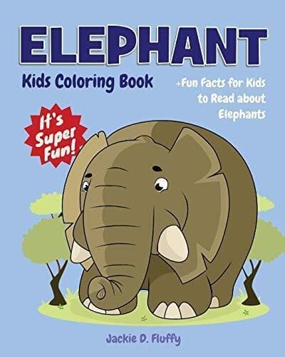Elephant Kids Coloring  +Fun Fa…, Fluffy, Jackie