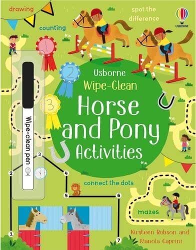 Wipe-Clean Horse and Pony Activitie…, Robson Kirsteen