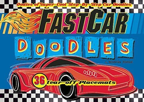 Fastcar Doodles (Doodle Placemats) by Deborah Zemke