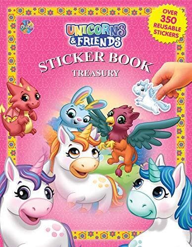 Unicorns & Friends Sticker Tre…, Phidal Publishi