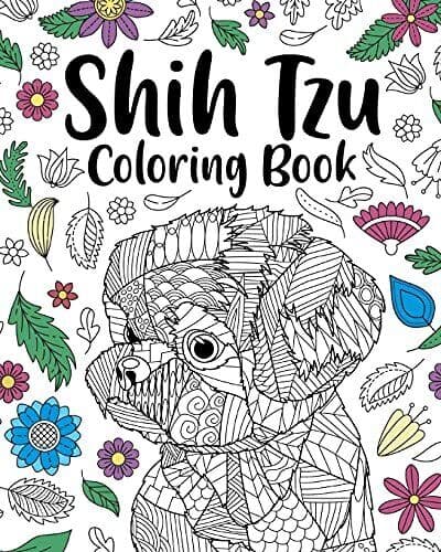 Shih Tzu Adult Coloring : Animal Adul…, PaperLand