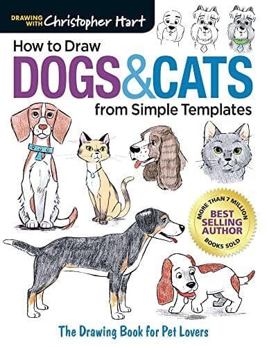 How to Draw Dogs & Cats from Simple Templates: Drawin… by Christopher Hart