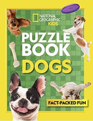Puzzle  Dogs: Brain-tickling quizzes, sudokus, cr… by National Geographic