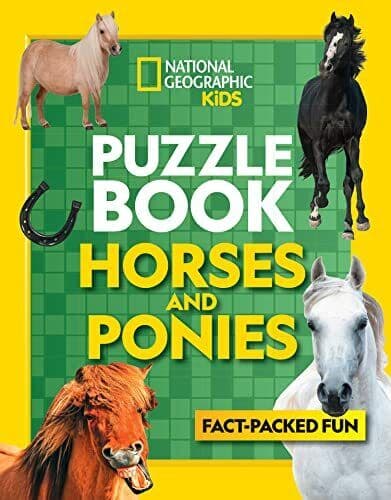Puzzle  Horses and Ponies: Brain-tickling quizzes… by National Geographic