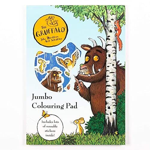 The Gruffalo Jumbo Colouring Pad, Julia Donaldson & Axe