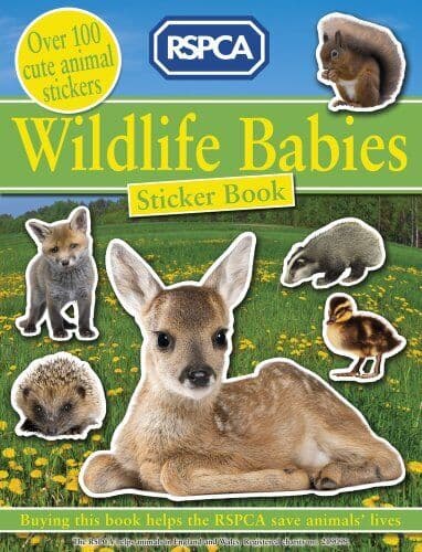 Wildlife Babies Sticker  (RSPCA) by RSPCA,