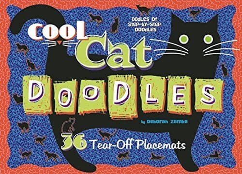 Cool Cat Doodles (Doodle Placemats) by Deborah Zemke