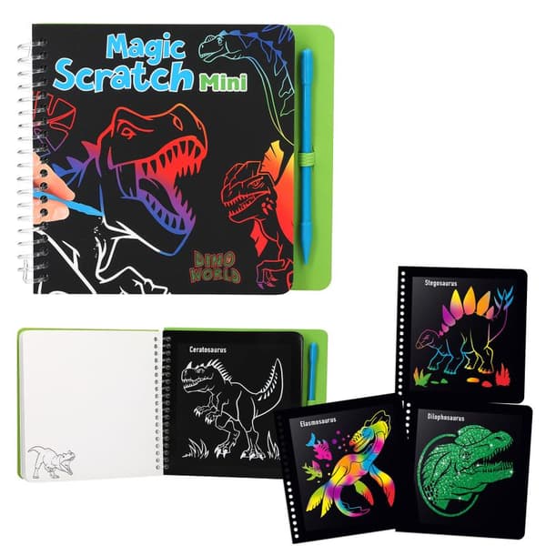 Dino World Mini Scratch Bok