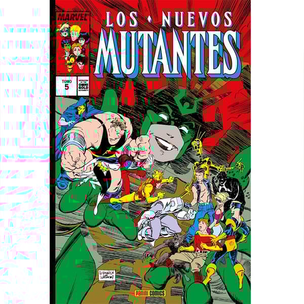 Panini Marvel Gold Los Nuevos Mutantes 5. La Maldición De Las Valqurias Español Sarjakuva