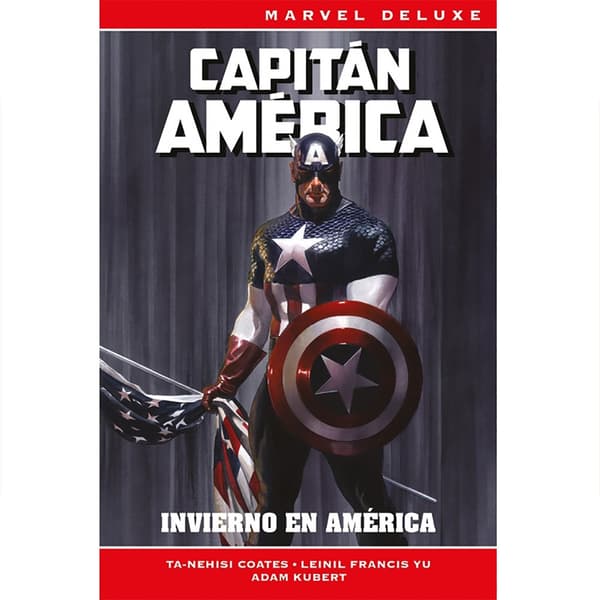 Panini Marvel Deluxe Capitán América De Ta Nehisi Coates 1. Invierno En América Español Sarjakuva