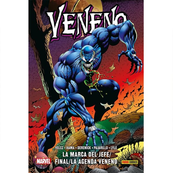 Panini Marvel Hc Veneno. La Marca Del Jefe/final/la Agenda Veneno Español Sarjakuva Monivärinen