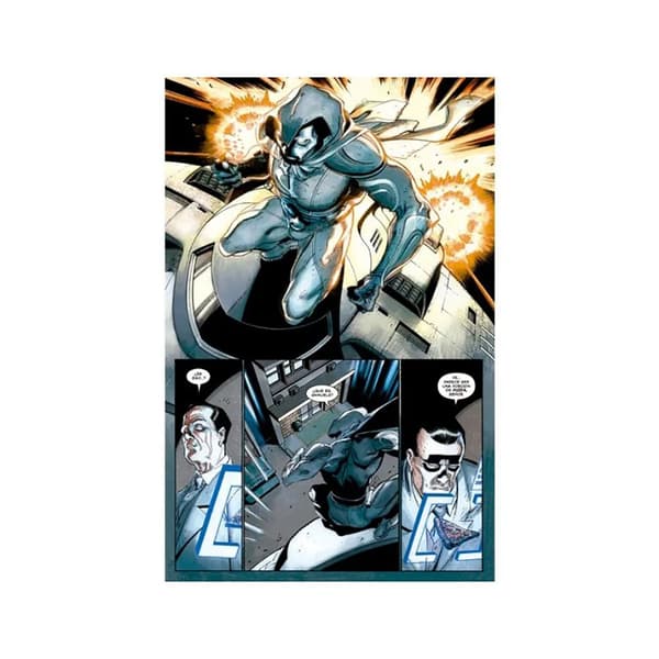 Panini Marvel Saga Caballero Luna 7. Asesinado. No Muerto Español Sarjakuva Hopeinen