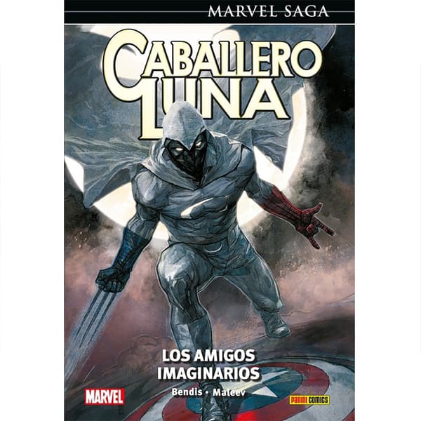 Panini Marvel Saga Caballero Luna 8. Los Amigos Imaginarios Español Serietidning Blå
