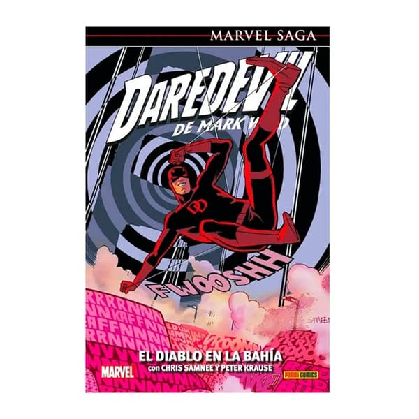 Panini Marvel Saga Daredevil De Mark Waid 8. El Diablo De La Bahía Español Sarjakuva Pinkki