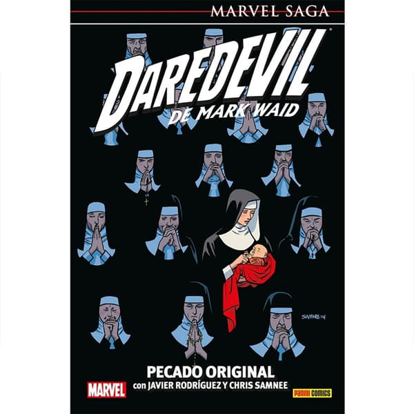 Panini Marvel Saga Daredevil De Mark Waid 9. Pecado Original Español Sarjakuva Monivärinen
