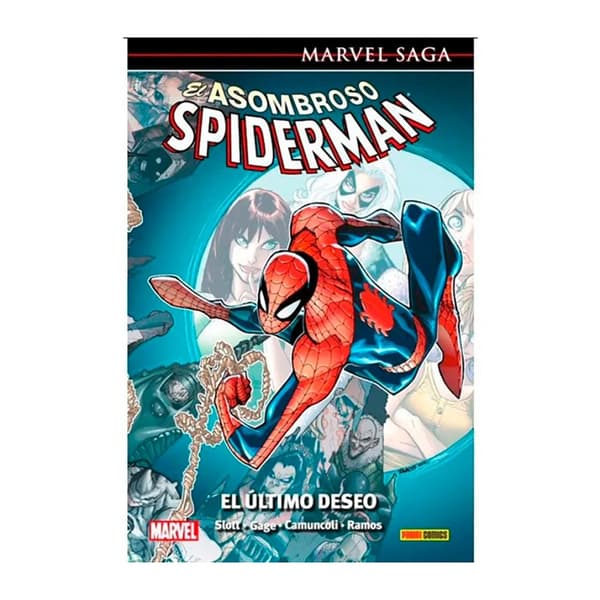 Panini Marvel Saga El Asombroso Spiderman 38. El Último Deseo Español Tegneserie Flerfarvet