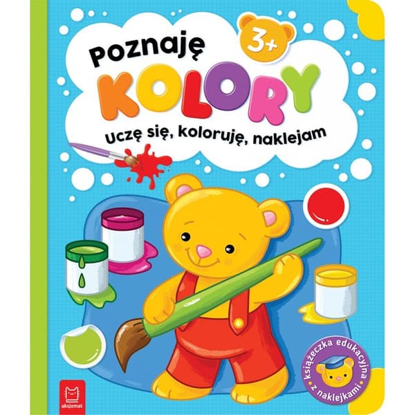 Jeg lærer skoleelevernes farver at kende. 3+