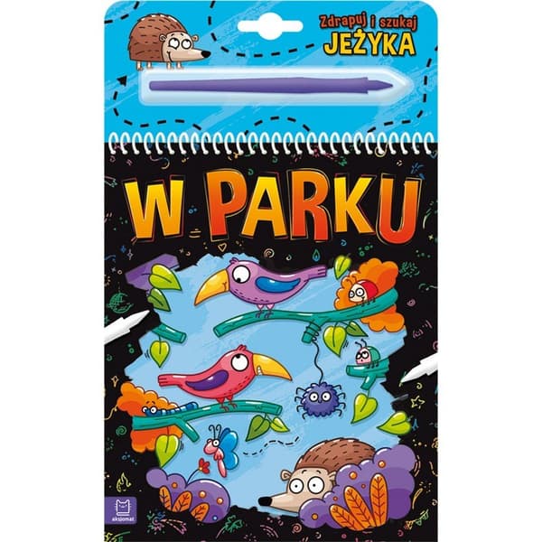 Raaputa ja etsi siili puistosta