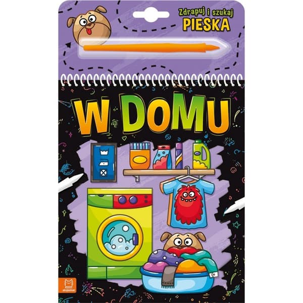 Raaputa ja etsi koira talosta