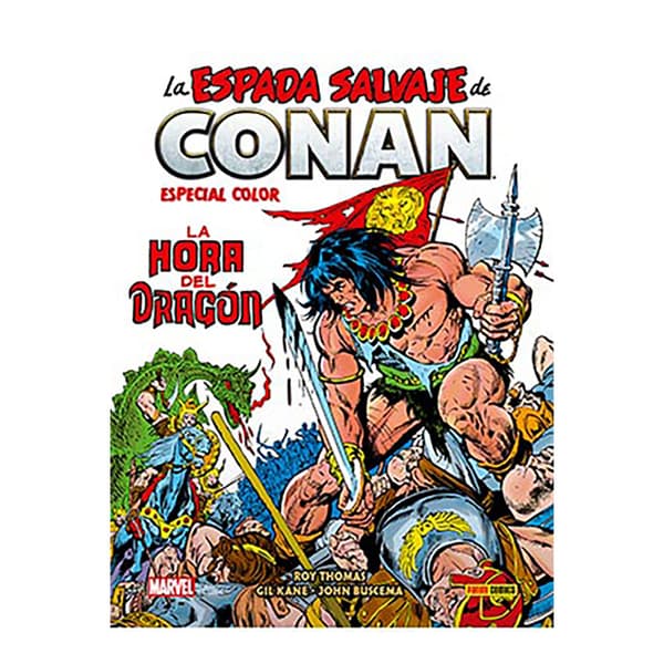 Panini Biblioteca Conan. La Espada Salvaje De Conan - Especial Color. La Hora Del Dragon Manga-sarjakuva Spanish