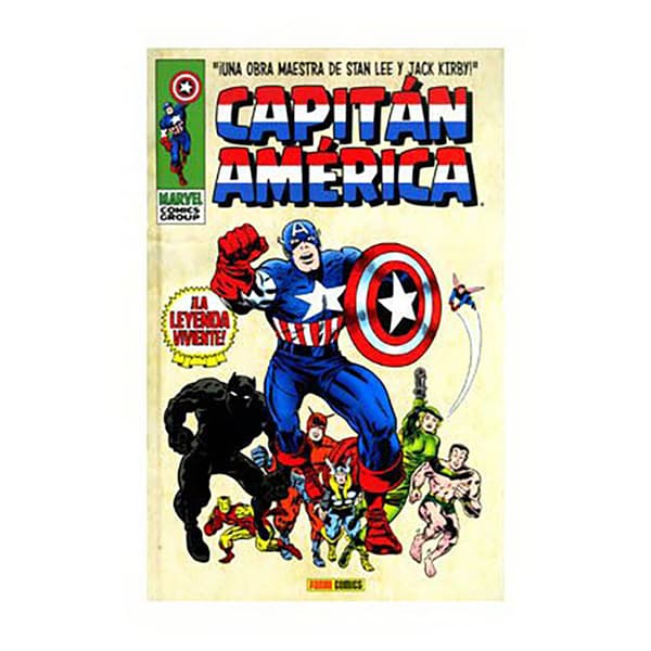Panini Capitan America 01. La Leyenda Viviente (marvel Gold) Manga-sarjakuva  Spanish