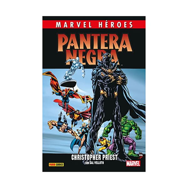 Panini Cmh 110. Pantera Negra De Christopher Priest 02 Manga-sarjakuva Spanish