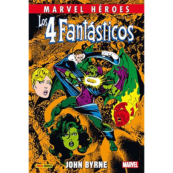 Panini Cmh 62: Los 4 Fantasticos De John Byrne 04 Manga-sarjakuva Spanish