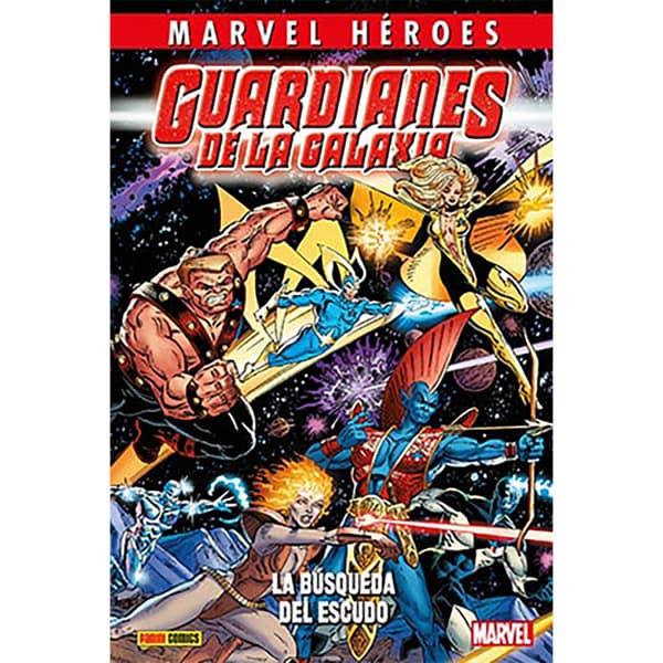 Panini Cmh 79: Guardianes De La Galaxia 01: La Busqueda Del Escudo Manga-sarjakuva  Spanish