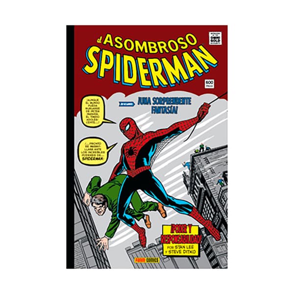 Panini El Asombroso Spiderman 01: Poder Y Responsabilidad (marvel Gold) Manga-tegneserie  Spanish