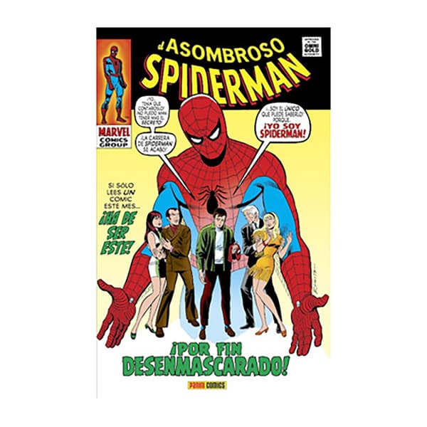Panini El Asombroso Spiderman 05. Por Fin Desenmascarado (marvel Gold) Manga-sarjakuva  Spanish