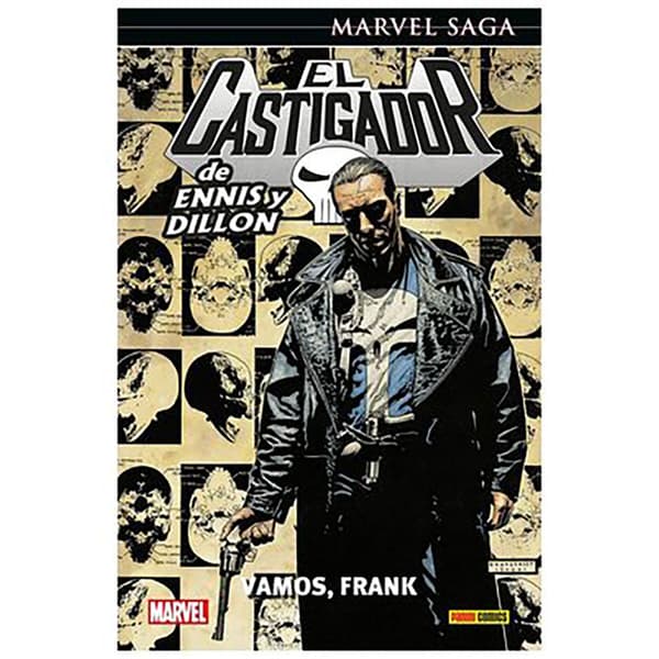 Panini El Castigador De Ennis Y Dillon 02 (marvel Saga 167) Vamos Frank Manga-sarjakuva  Spanish