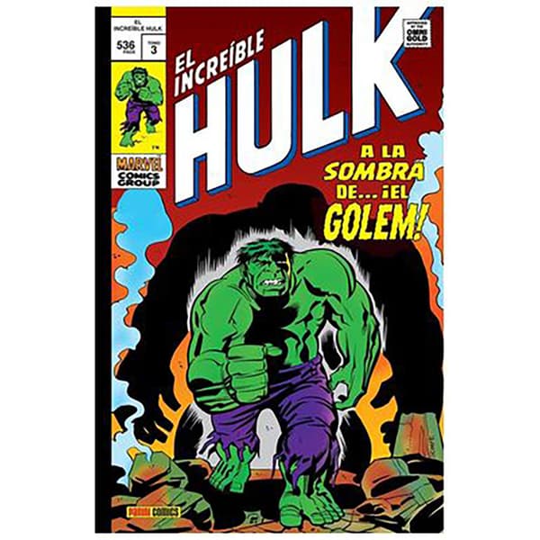 Panini El Increible Hulk 03. A La Sombra De El Golem (marvel Gold) Manga-sarjakuva  Spanish