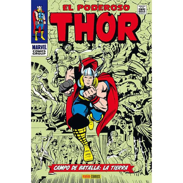 Panini El Poderoso Thor 03. Campo De Batalla: La Tierra (marvel Gold) Manga-sarjakuva Spanish