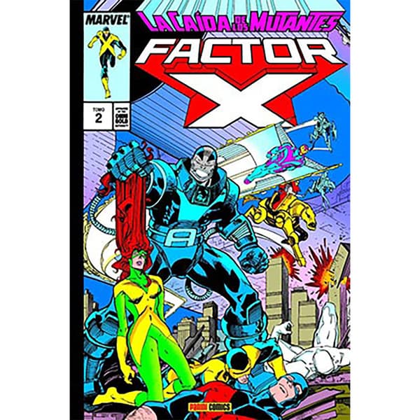 Panini Factor-x 02. La Caida De Los Mutantes (marvel Gold) Manga-sarjakuva Spanish