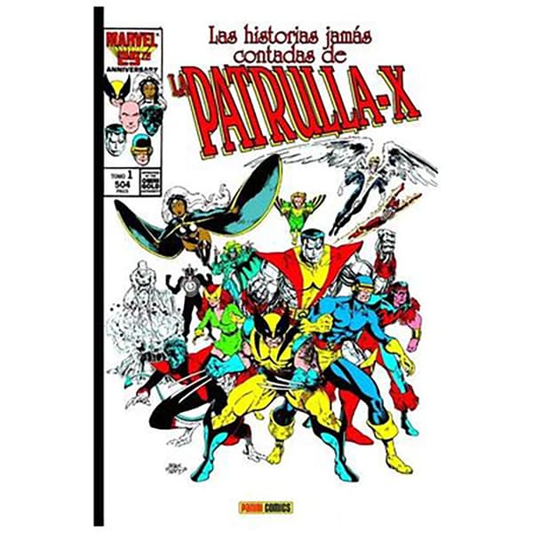 Panini Las Historias Jamas Contadas De La Patrulla-x 01 (marvel Gold) Manga-sarjakuva Spanish