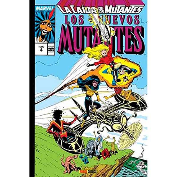 Panini Los Nuevos Mutantes 04. La Caida De Los Mutantes (marvel Gold) Manga-sarjakuva Spanish