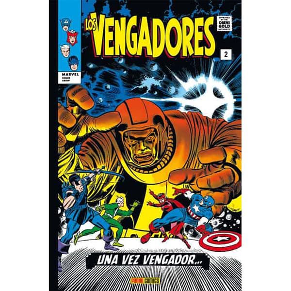 Panini Los Vengadores 02. Una Vez Vengador (marvel Gold) Manga-sarjakuva Spanish