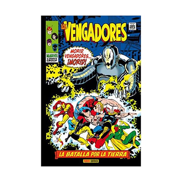 Panini Los Vengadores 04: La Batalla Por La Tierra (marvel Gold) Manga-tegneserie  Spanish