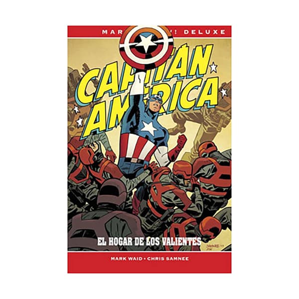 Panini Capitán América De Mark Waid Y Chris Samnee. El Hogar De Los Valientes (marvel Now! Deluxe ) Manga-sarjakuva  Spanish