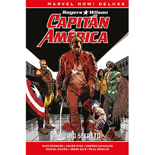 Panini Capitan America De Nick Spencer 04. Imperio Secreto (marvel Now! Deluxe) Manga-sarjakuva  Spanish