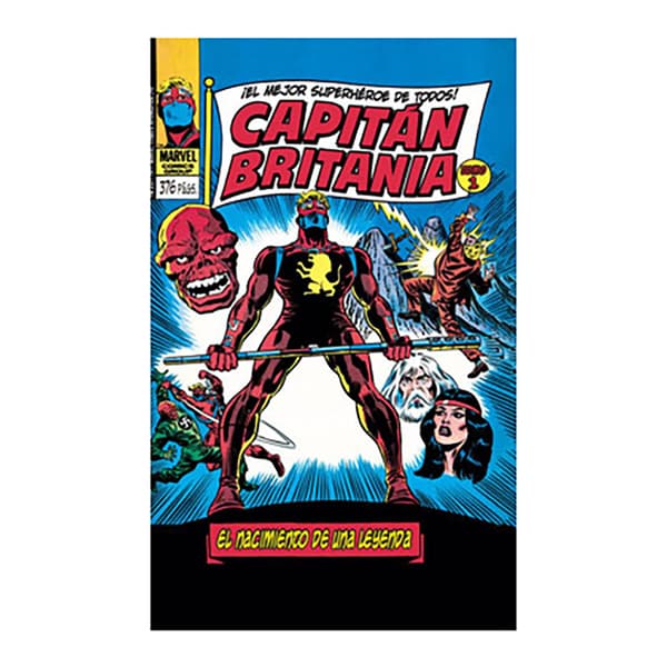 Panini Capitan Britania. El Nacimiento De Una Leyenda (marvel Limited Edition) Manga-tegneserie  Spanish