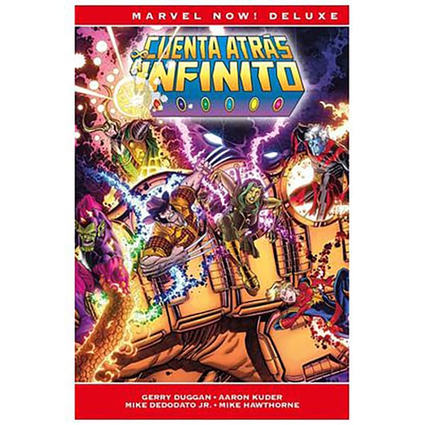 Panini Cuenta Atras A Infinito (marvel Now! Deluxe) Manga-sarjakuva  Spanish