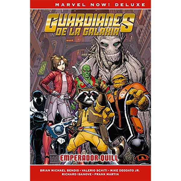 Panini Guardianes De La Galaxia De Brian M. Bendis 04: Emperador Quill (marvel Now! Deluxe) Manga-tegneserie  Spanish