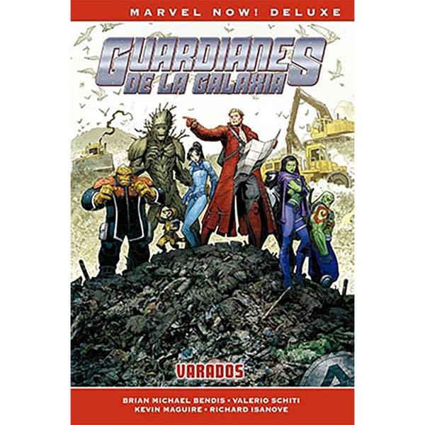 Panini Guardianes De La Galaxia De Brian M. Bendis 05: Varados (marvel Now! Deluxe) Manga-tegneserie  Spanish