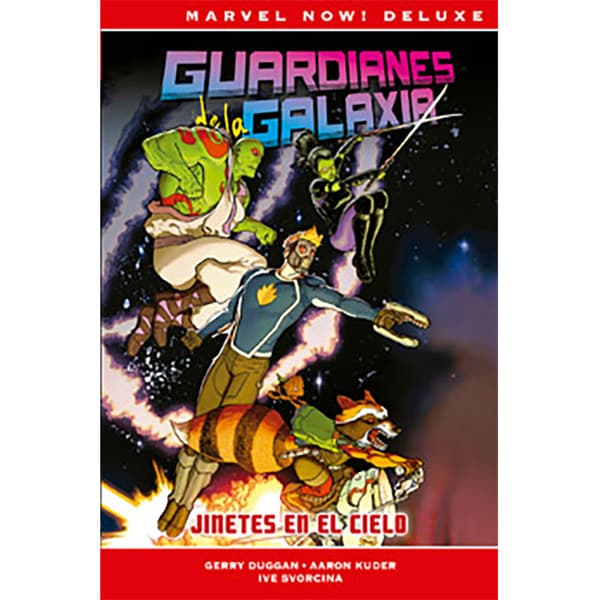Panini Guardianes De La Galaxia De Gerry Duggan 1. Jinetes En El Cielo (marvel Now! Deluxe) Manga-tegneserie  Spanish