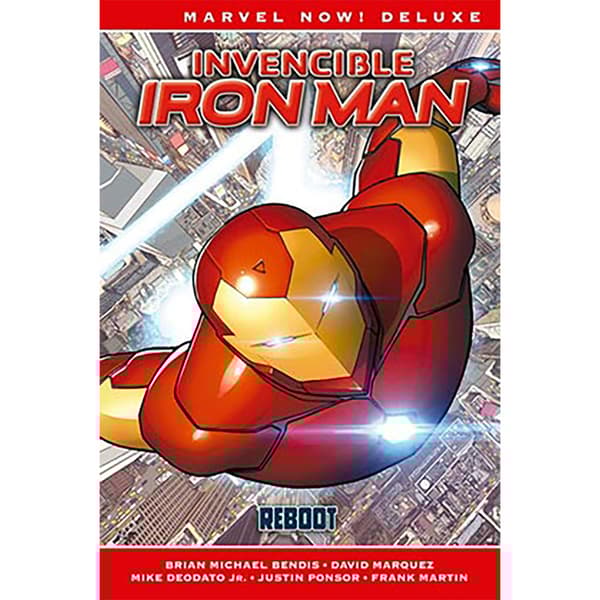 Panini Invencible Iron Man 01. Reboot (marvel Now! Deluxe) Manga-sarjakuva Spanish