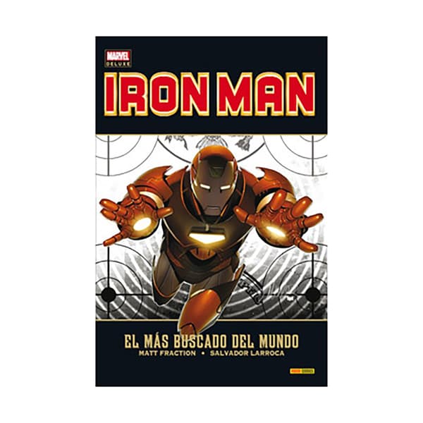 Panini Invencible Iron Man 02. El Mas Buscado Del Mundo (marvel Deluxe) Manga-sarjakuva  Spanish