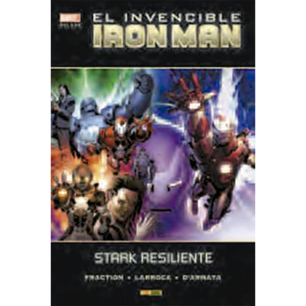 Panini Invencible Iron Man 04. Stark Resiliente (marvel Deluxe) Manga-sarjakuva  Spanish