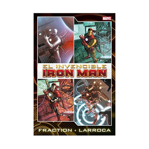 Panini Iron Man De Fraction Y Larroca 01 (marvel Omnibus) Manga-sarjakuva  Spanish